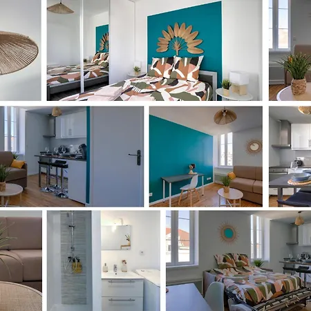 La Girelle -4 Pers- Balcon- Parking Gratuit Bourg-en-Bresse