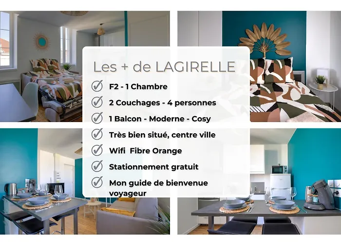 La Girelle -4 Pers- Balcon- Parking Gratuit