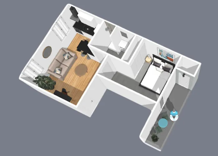 La Girelle -4 Pers- Balcon- Parking Gratuit *
