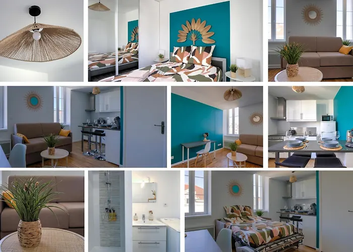 La Girelle -4 Pers- Balcon- Parking Gratuit Bourg-en-Bresse